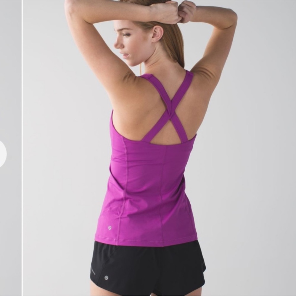 Lululemon Kanto Catch Me Tank in Ultra Violet